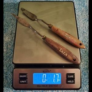 2 Antique Italian "Tara" Paint Knife Spreaders